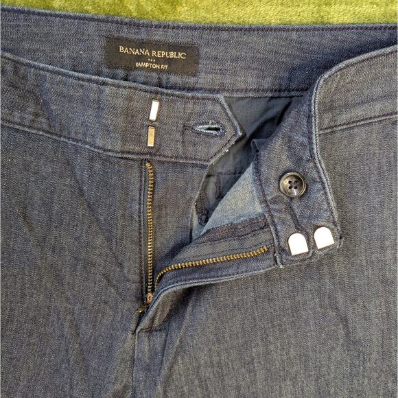 Banana Republic Hampton Fit Cropped Jeans Size 8 Classic Basics Preppy Casual - Picture 8 of 11